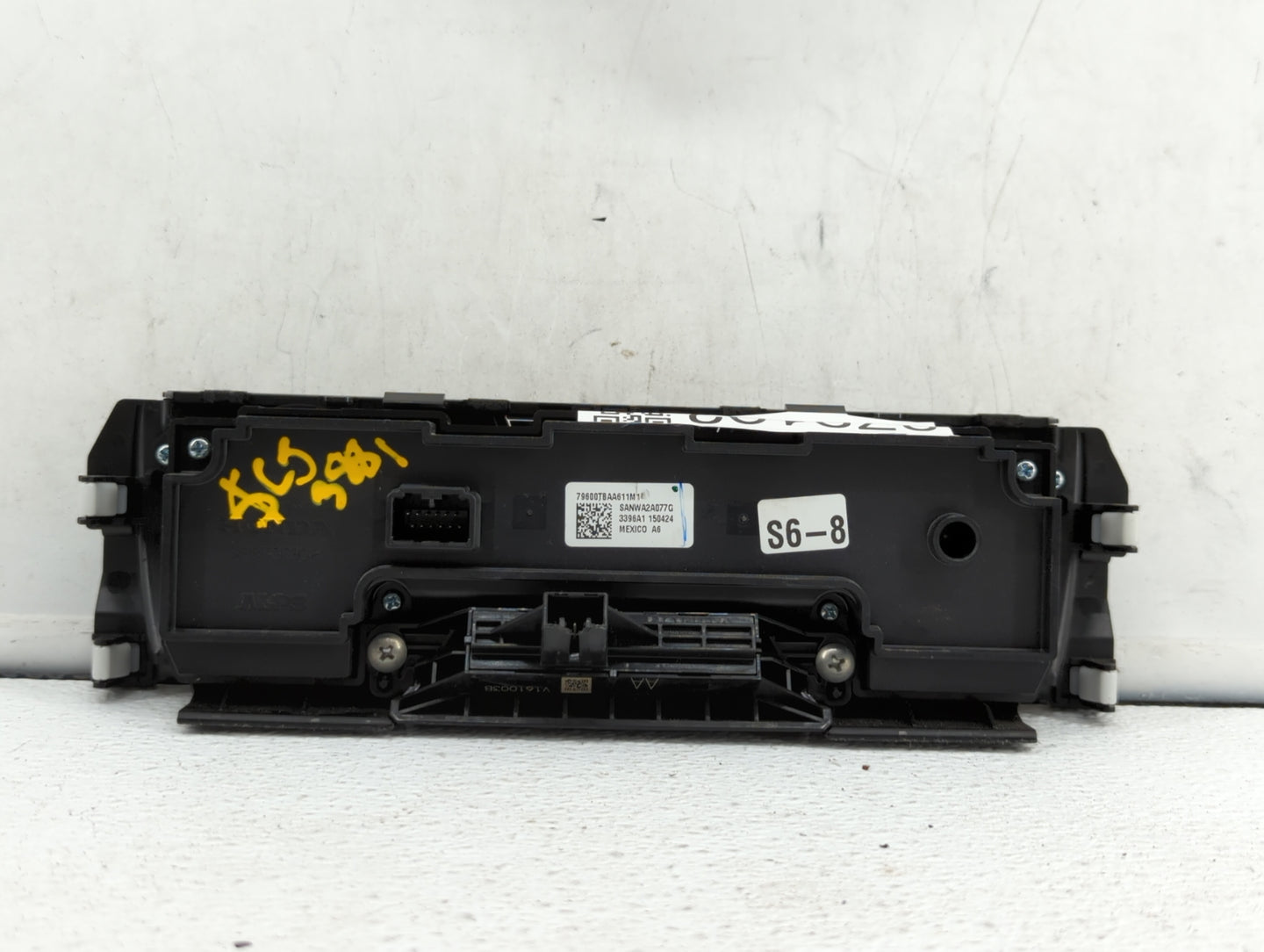 2016-2018 Honda Civic Climate Control Module Temperature AC/Heater Replacement P/N:79600-TGG-A610-M1 79600TGGA610M1 Fits OEM