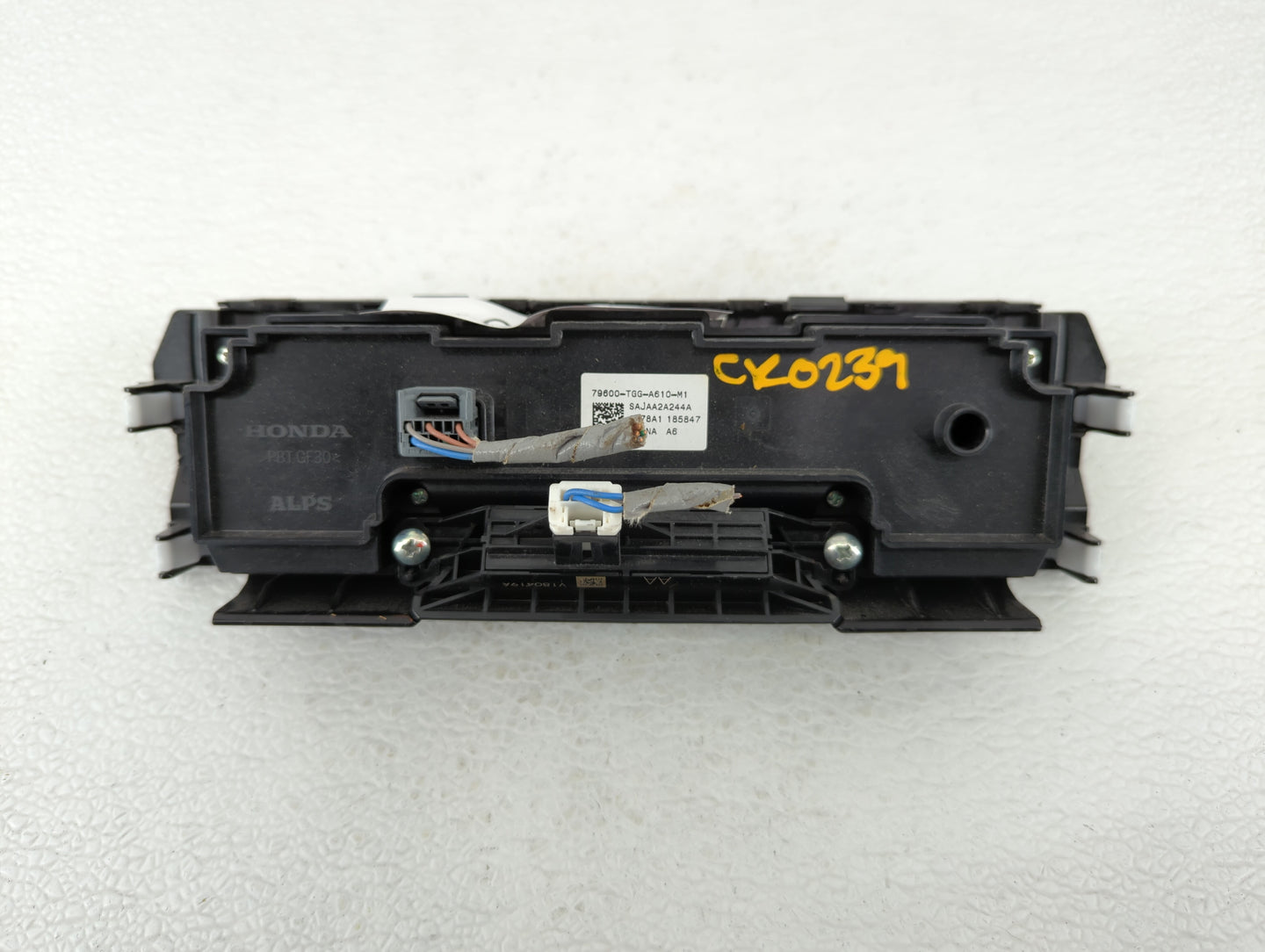 2017-2018 Honda Civic Climate Control Module Temperature AC/Heater Replacement P/N:79600-TGG-A610-M1 Fits Fits 2017 2018 OEM
