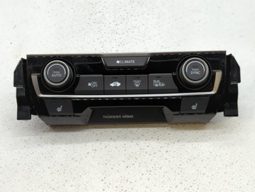 2017-2018 Honda Civic Climate Control Module Temperature AC/Heater Replacement P/N:79600-TGG-A610-M1 Fits Fits 2017 2018 OEM