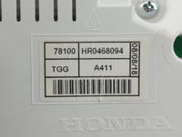 2018 Honda Civic Instrument Cluster Speedometer Gauges P/N:78100 HR0468094 Fits OEM Used Auto Parts - Oemusedautoparts1.com