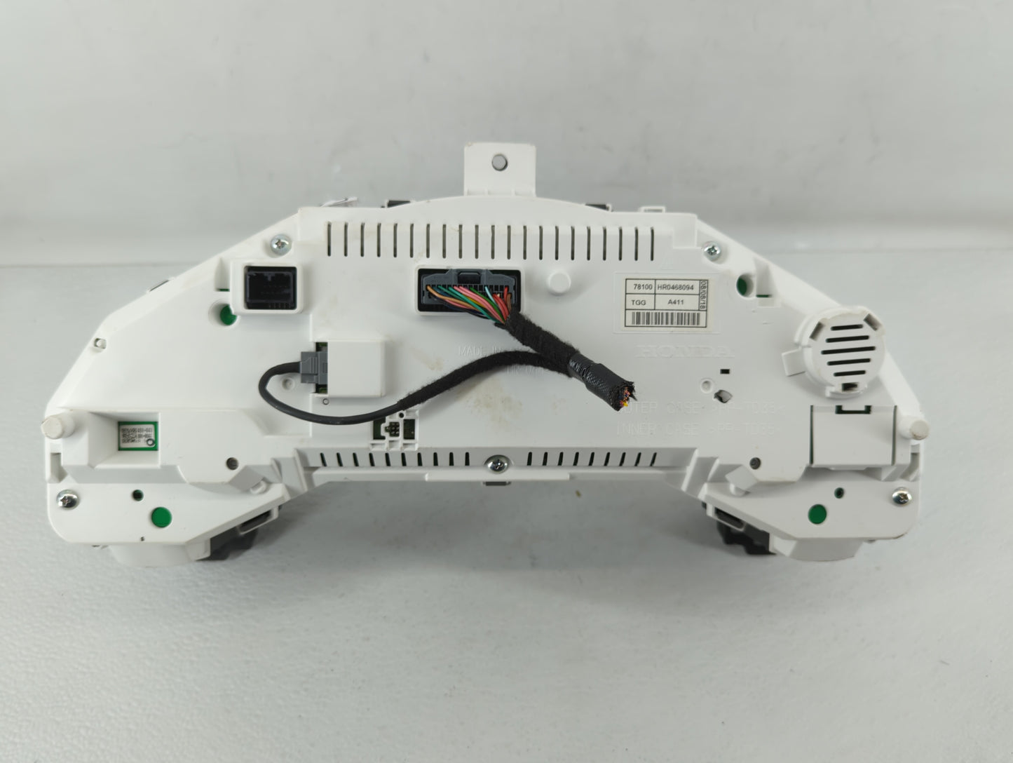 2018 Honda Civic Instrument Cluster Speedometer Gauges P/N:78100 HR0468094 Fits OEM Used Auto Parts - Oemusedautoparts1.com