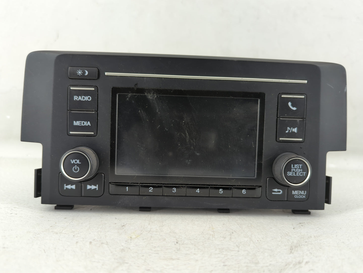 2018 Honda Civic Radio AM FM Cd Player Receiver Replacement P/N:39100-TBA-A21 39100-TBA-A22 Fits OEM Used Auto Parts - Oemus