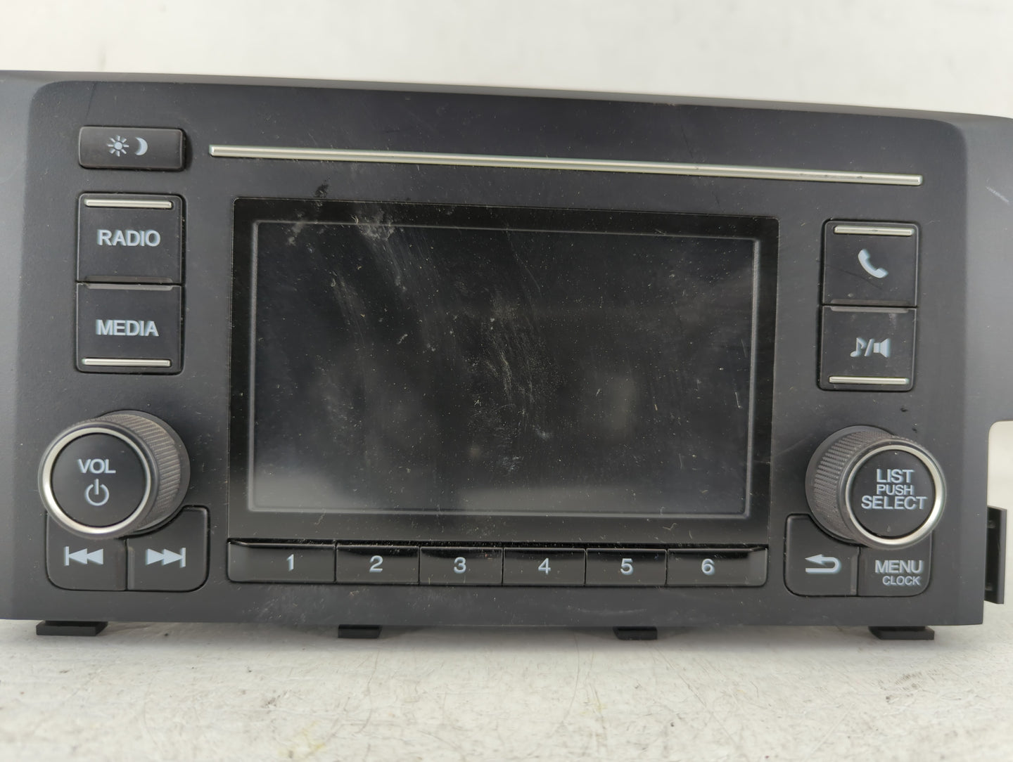 2018 Honda Civic Radio AM FM Cd Player Receiver Replacement P/N:39100-TBA-A21 39100-TBA-A22 Fits OEM Used Auto Parts - Oemus