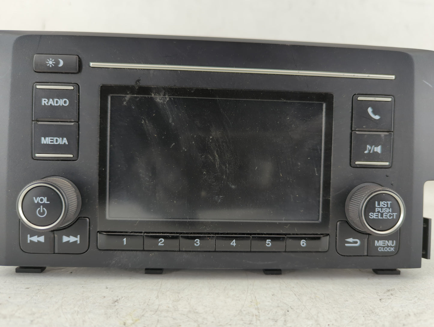 2018 Honda Civic Radio AM FM Cd Player Receiver Replacement P/N:39100-TBA-A21 39100-TBA-A22 Fits OEM Used Auto Parts - Oemus
