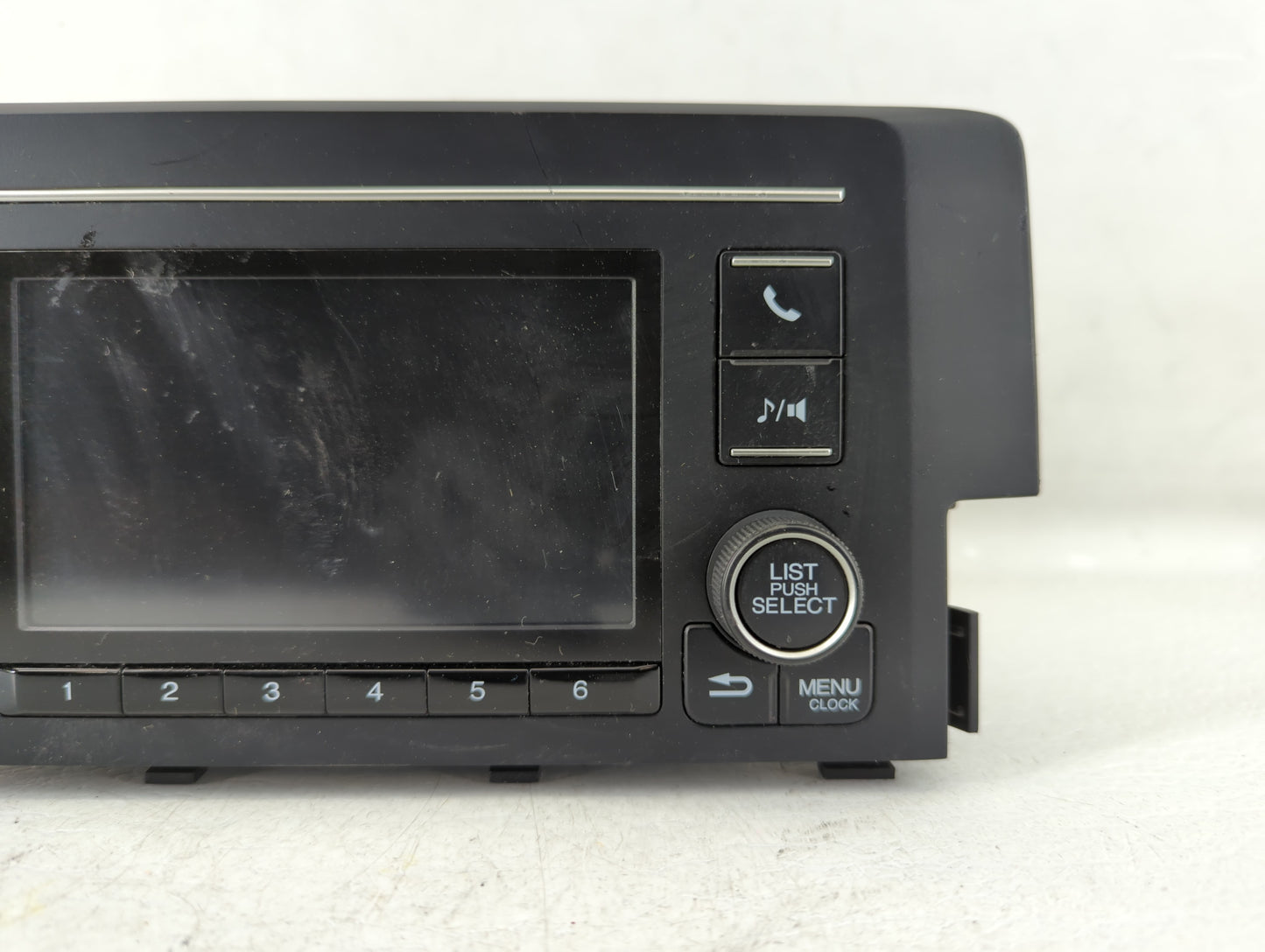 2018 Honda Civic Radio AM FM Cd Player Receiver Replacement P/N:39100-TBA-A21 39100-TBA-A22 Fits OEM Used Auto Parts - Oemus