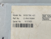 2018-2018 Honda Civic Am Fm Cd Player Radio Receiver - Oemusedautoparts1.com