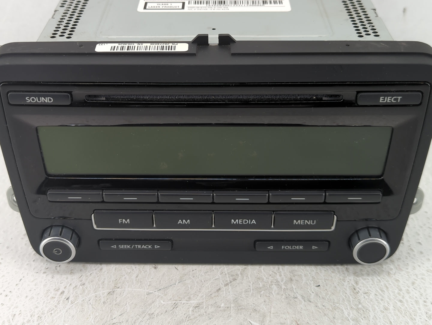 2018 Honda Civic Radio AM FM Cd Player Receiver Replacement P/N:39100-TBA-A21 39100-TBA-A22 Fits OEM Used Auto Parts - Oemus