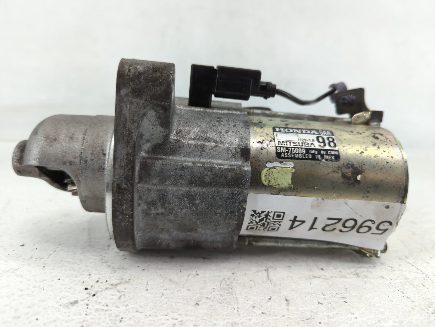 2016-2017 Honda Civic Car Starter Motor Solenoid OEM P/N:SM-75009 Fits Fits 2016 2017 2020 OEM Used Auto Parts - Oemusedauto