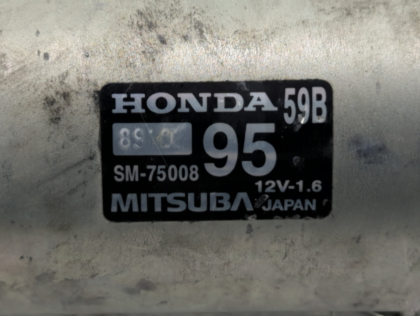 2016-2017 Honda Civic Car Starter Motor Solenoid OEM P/N:SM75008 Fits Fits 2016 2017 2020 OEM Used Auto Parts - Oemusedautop