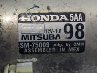 2016-2017 Honda Civic Car Starter Motor Solenoid OEM P/N:SM-75009 Fits Fits 2016 2017 2020 OEM Used Auto Parts - Oemusedauto