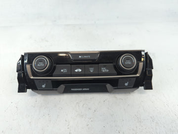 2017-2018 Honda Civic Climate Control Module Temperature AC/Heater Replacement P/N:79600TGGA610M1 0408A1 073443 Fits OEM Use