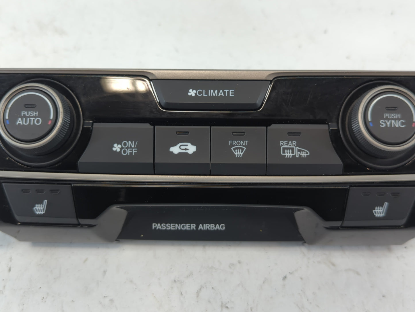 2017-2018 Honda Civic Climate Control Module Temperature AC/Heater Replacement P/N:79600TGGA610M1 0408A1 073443 Fits OEM Use