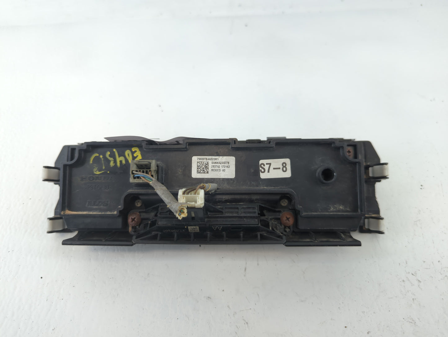 2016-2021 Honda Civic Climate Control Module Temperature AC/Heater Replacement P/N:79600TB320M1 2837A2 173143 Fits OEM Used 