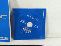 2018 Honda Civic Owners Manual Book Guide OEM Used Auto Parts - Oemusedautoparts1.com