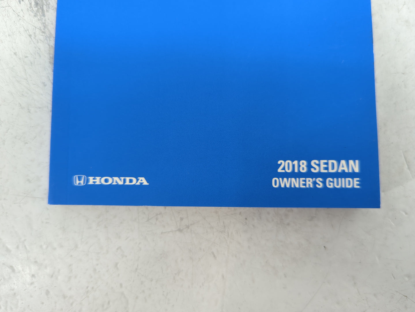2018 Honda Civic Owners Manual Book Guide OEM Used Auto Parts - Oemusedautoparts1.com