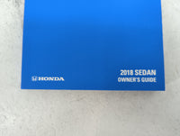 2018 Honda Civic Owners Manual Book Guide OEM Used Auto Parts - Oemusedautoparts1.com