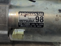 2016-2017 Honda Civic Car Starter Motor Solenoid OEM P/N:SM-75009 Fits Fits 2016 2017 2020 OEM Used Auto Parts - Oemusedauto