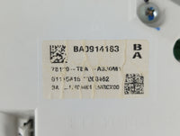 2016-2018 Honda Civic Instrument Cluster Speedometer Gauges P/N:BA0914183 Fits Fits 2016 2017 2018 OEM Used Auto Parts - Oem