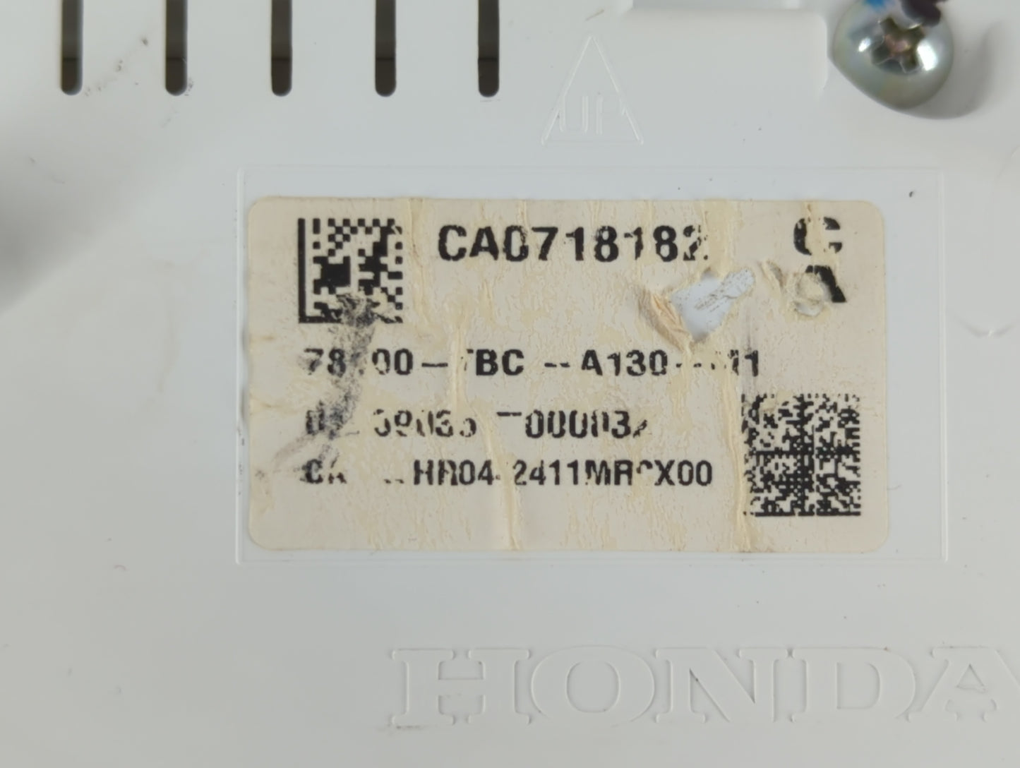 2016-2018 Honda Civic Instrument Cluster Speedometer Gauges P/N:CA1129173 78100-TBC-A130-M1 Fits Fits 2016 2017 2018 OEM Use