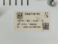 2016-2018 Honda Civic Instrument Cluster Speedometer Gauges P/N:CA1129173 78100-TBC-A130-M1 Fits Fits 2016 2017 2018 OEM Use