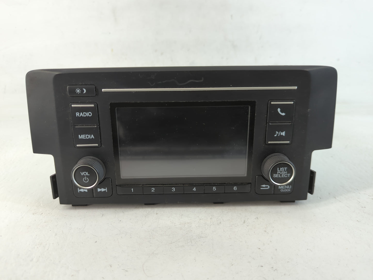 2018 Honda Civic Radio AM FM Cd Player Receiver Replacement P/N:39100-TBA-A21 Fits OEM Used Auto Parts - Oemusedautoparts1.c