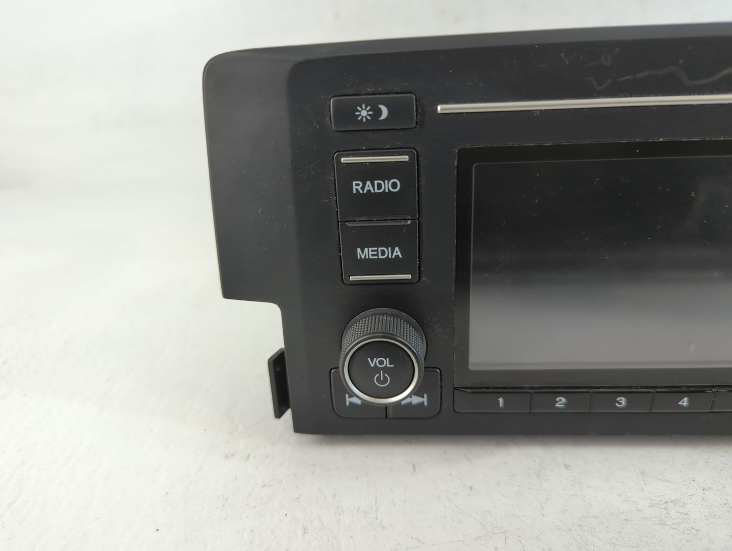 2018 Honda Civic Radio AM FM Cd Player Receiver Replacement P/N:39100-TBA-A21 Fits OEM Used Auto Parts - Oemusedautoparts1.c