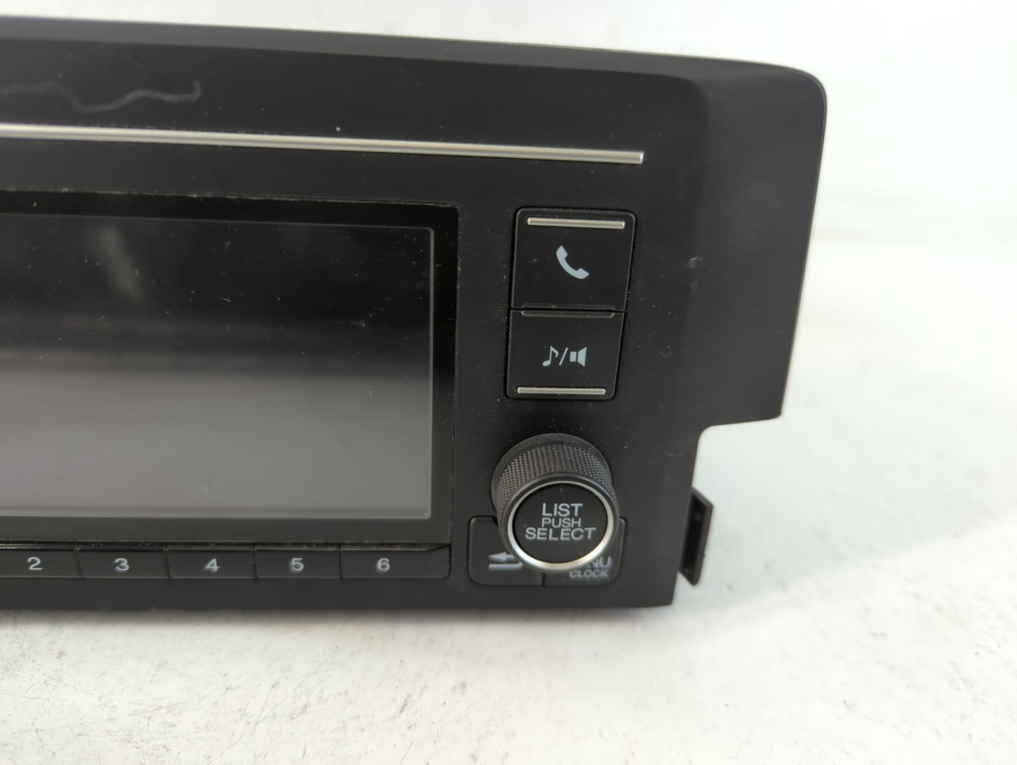 2018 Honda Civic Radio AM FM Cd Player Receiver Replacement P/N:39100-TBA-A21 Fits OEM Used Auto Parts - Oemusedautoparts1.c