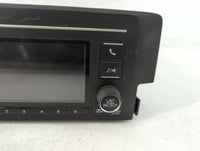 2018 Honda Civic Radio AM FM Cd Player Receiver Replacement P/N:39100-TBA-A21 Fits OEM Used Auto Parts - Oemusedautoparts1.c