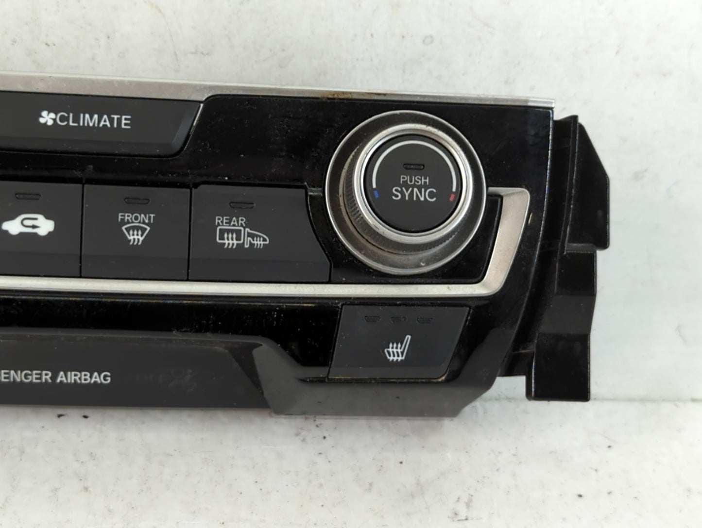 2016-2018 Honda Civic Climate Control Module Temperature AC/Heater Replacement P/N:79600TBAA611M1 Fits Fits 2016 2017 2018 O