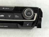 2016-2018 Honda Civic Climate Control Module Temperature AC/Heater Replacement P/N:79600TBAA611M1 Fits Fits 2016 2017 2018 O
