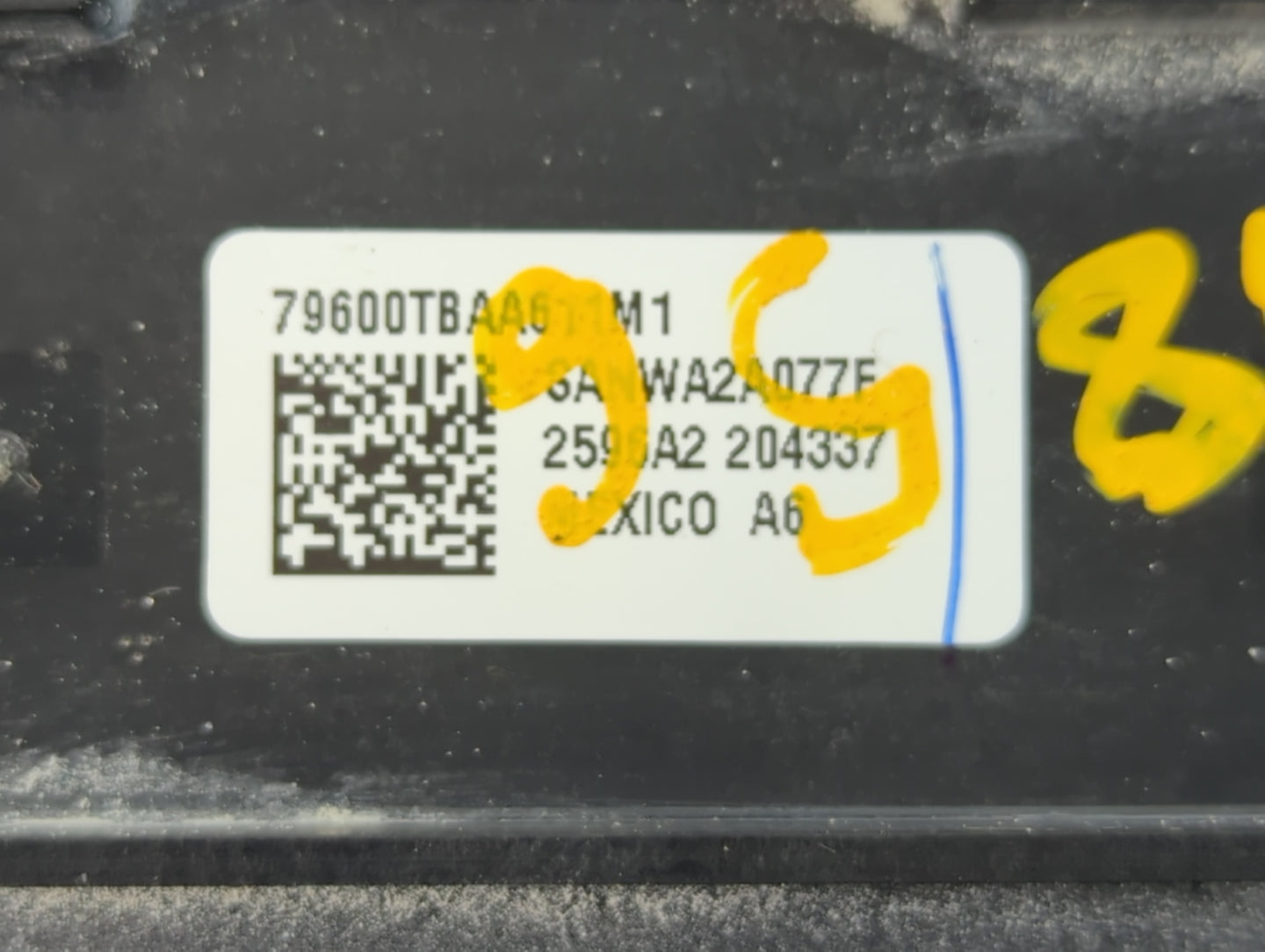 2016-2018 Honda Civic Climate Control Module Temperature AC/Heater Replacement P/N:79600TBAA611M1 Fits Fits 2016 2017 2018 O