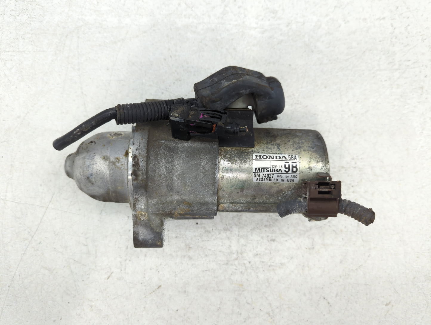 2016-2021 Honda Civic Car Starter Motor Solenoid OEM P/N:SM-74027 Fits Fits 2016 2017 2018 2019 2020 2021 OEM Used Auto Part