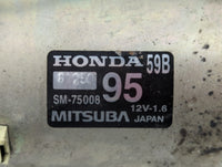 2016-2017 Honda Civic Car Starter Motor Solenoid OEM P/N:SM-75008 Fits Fits 2016 2017 2020 OEM Used Auto Parts - Oemusedauto
