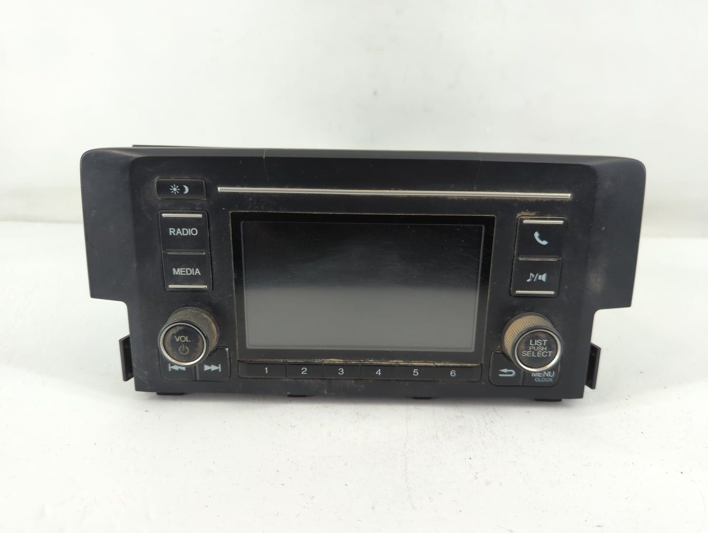 2018 Honda Civic Radio AM FM Cd Player Receiver Replacement P/N:39100-TBA-A22 Fits OEM Used Auto Parts - Oemusedautoparts1.c