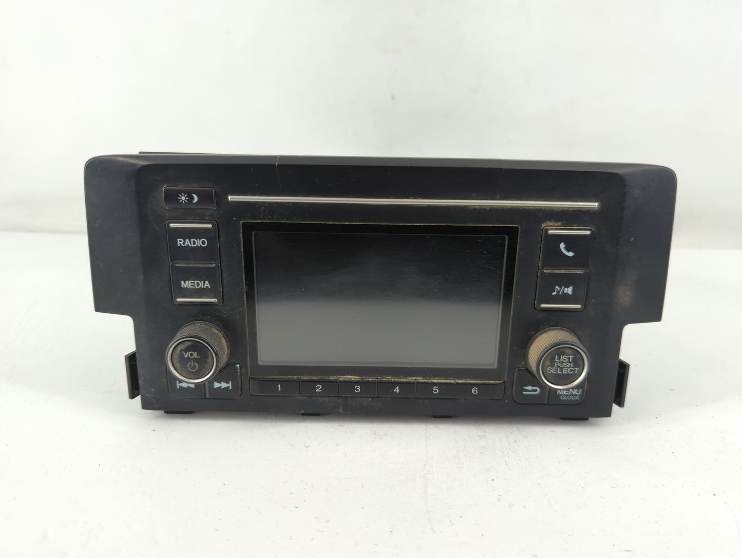 2018 Honda Civic Radio AM FM Cd Player Receiver Replacement P/N:39100-TBA-A22 Fits OEM Used Auto Parts - Oemusedautoparts1.c
