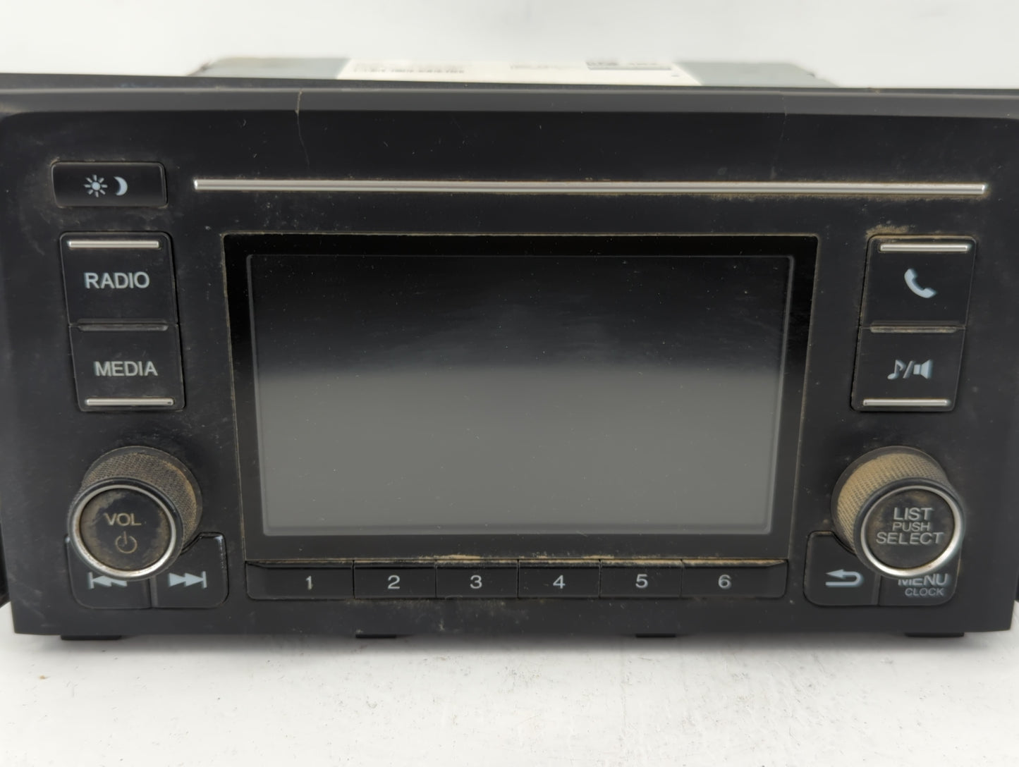 2018 Honda Civic Radio AM FM Cd Player Receiver Replacement P/N:39100-TBA-A22 Fits OEM Used Auto Parts - Oemusedautoparts1.c