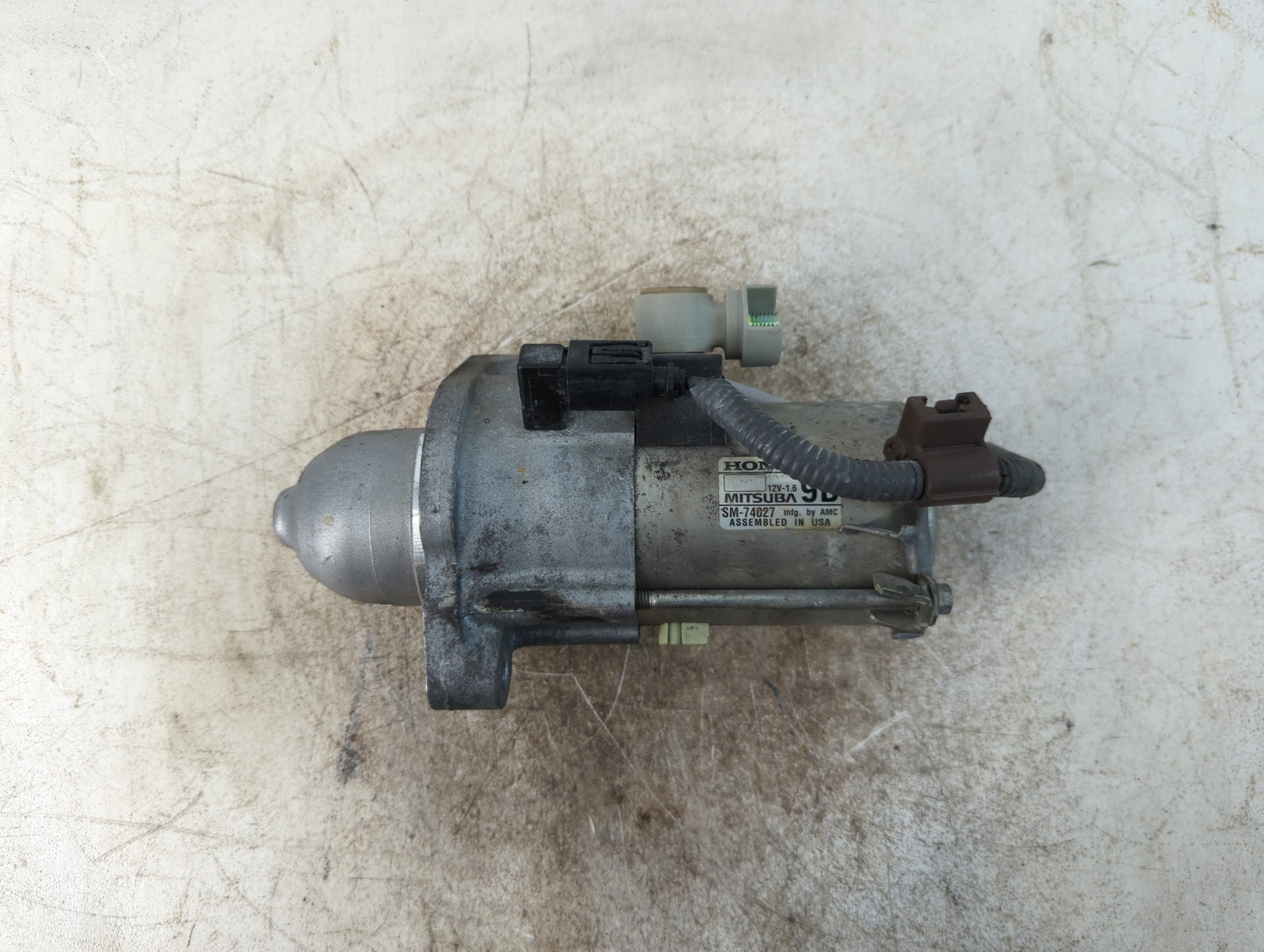 2016-2021 Honda Civic Car Starter Motor Solenoid OEM P/N:SM-74027 Fits Fits 2016 2017 2018 2019 2020 2021 OEM Used Auto Part