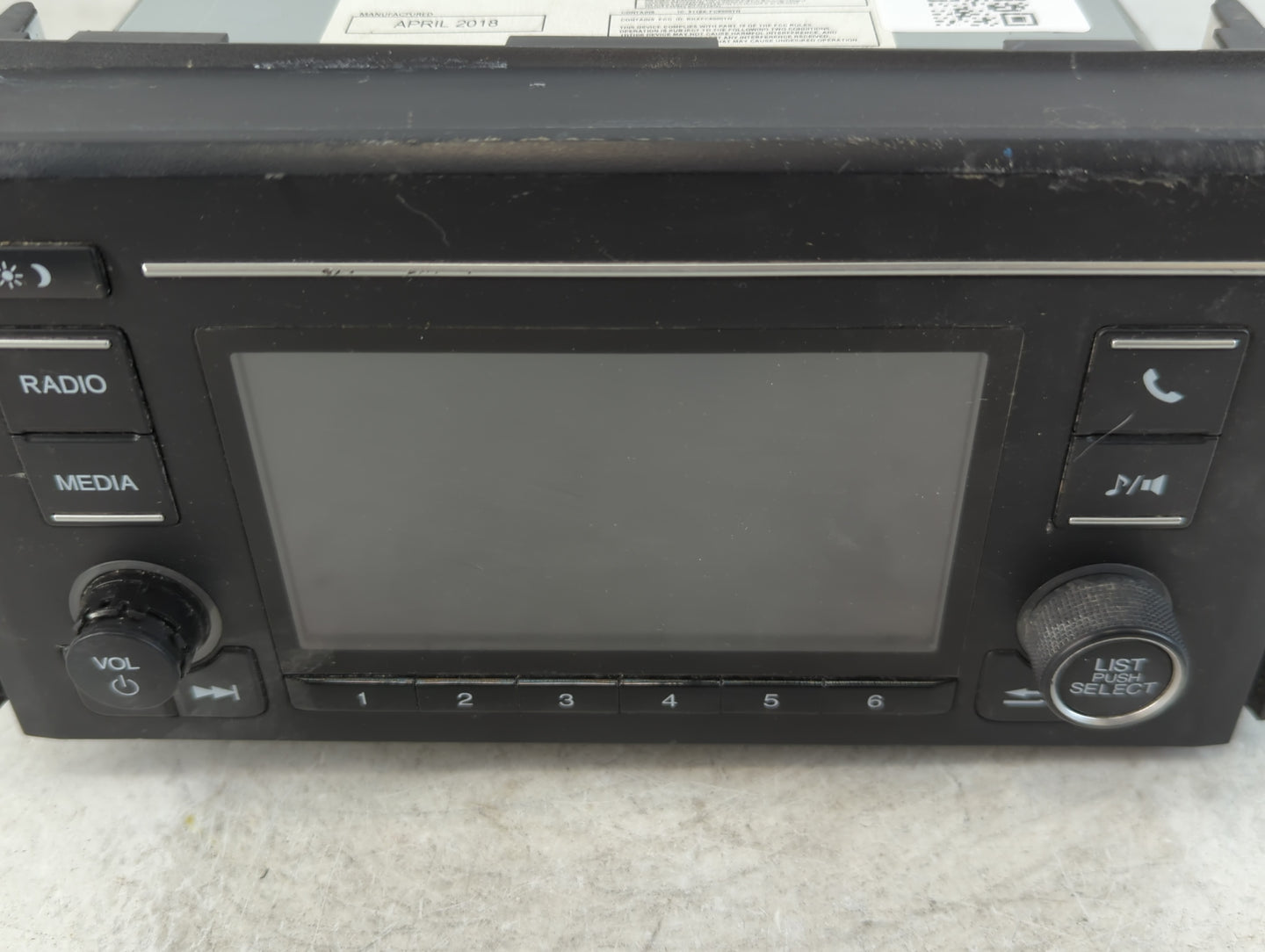 2018 Honda Civic Radio AM FM Cd Player Receiver Replacement P/N:39100-TBA-A22 Fits OEM Used Auto Parts - Oemusedautoparts1.c
