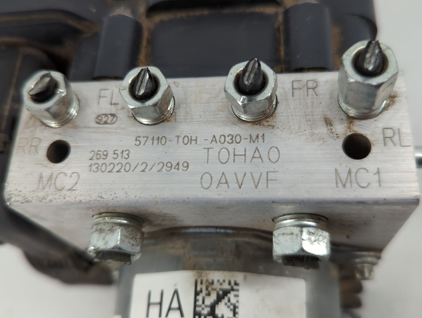 2018 Honda Civic ABS Pump Control Module Replacement P/N:57110-T0H-A030-M1 Fits OEM Used Auto Parts - Oemusedautoparts1.com