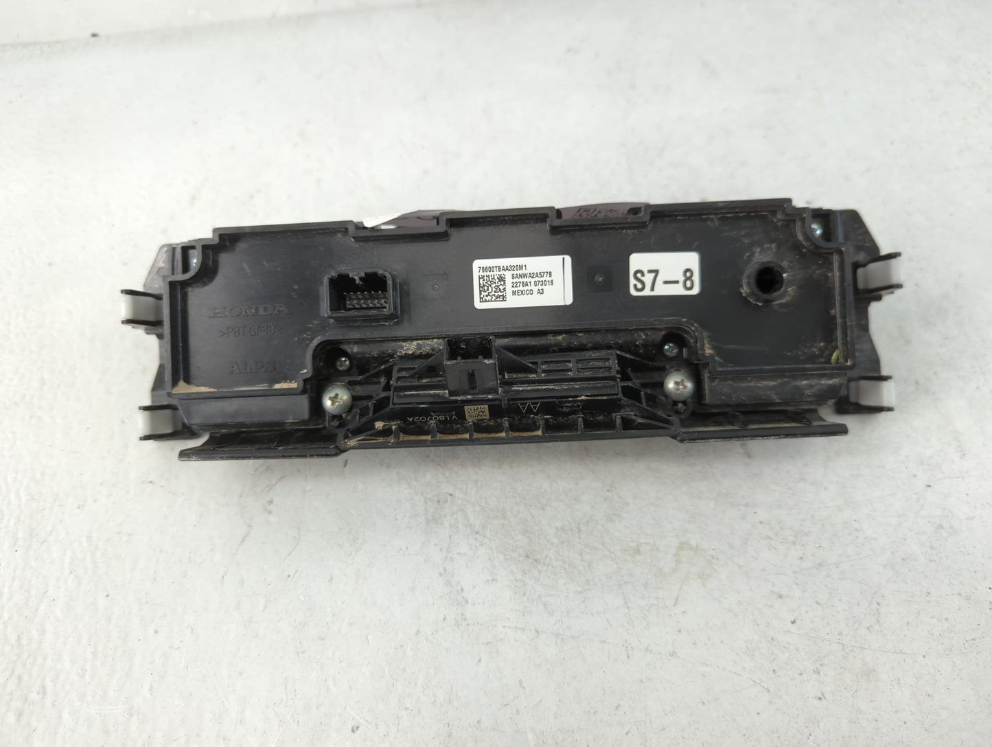 2016-2021 Honda Civic Climate Control Module Temperature AC/Heater Replacement P/N:79600TBAA320M1 Fits OEM Used Auto Parts -