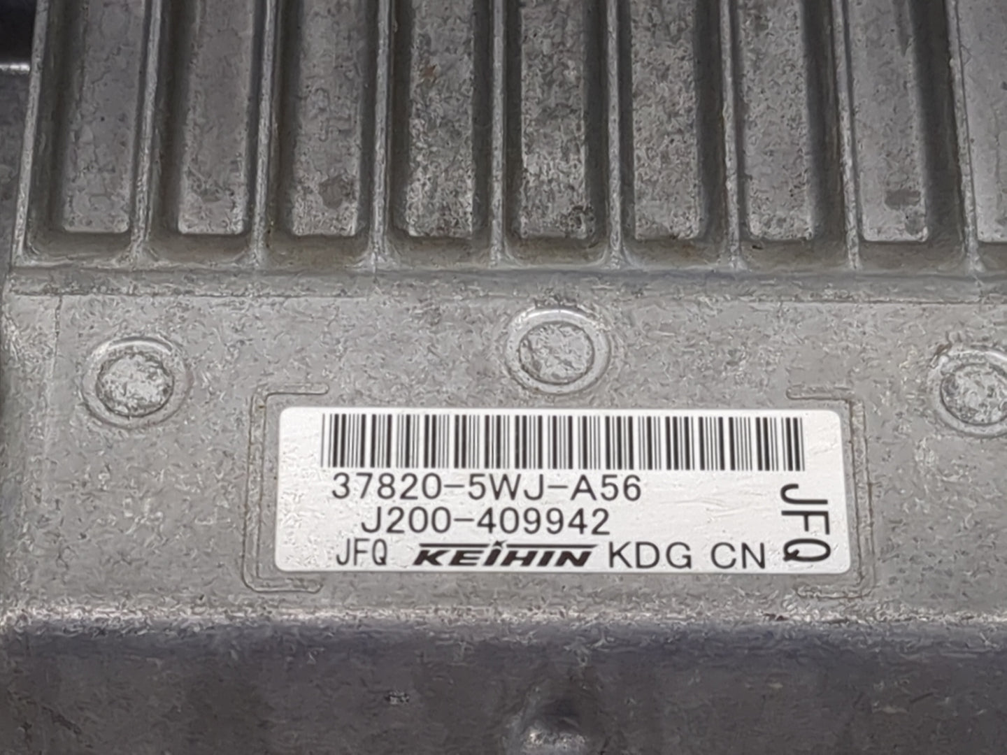 2018 Honda Clarity PCM Engine Control Computer ECU ECM PCU OEM P/N:37820-5WJ-A56 Fits OEM Used Auto Parts - Oemusedautoparts