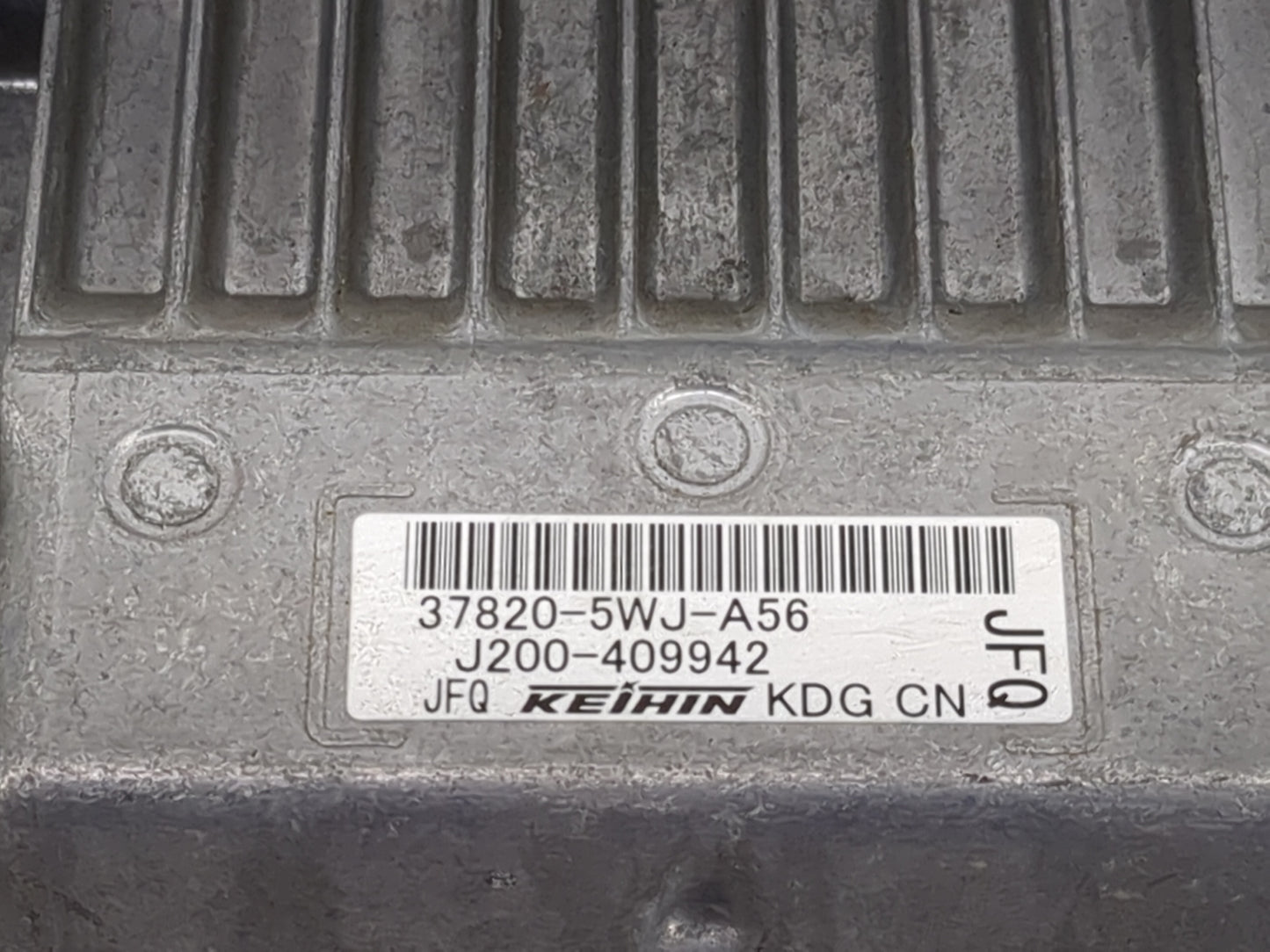2018 Honda Clarity PCM Engine Control Computer ECU ECM PCU OEM P/N:37820-5WJ-A56 Fits OEM Used Auto Parts - Oemusedautoparts