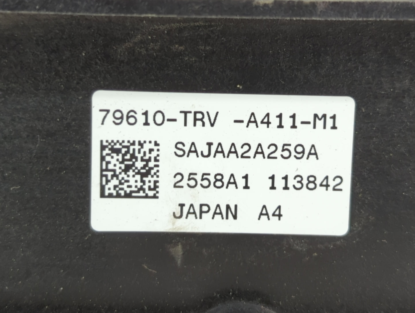 2018 Honda Clarity Climate Control Module Temperature AC/Heater Replacement Fits OEM Used Auto Parts - Oemusedautoparts1.com