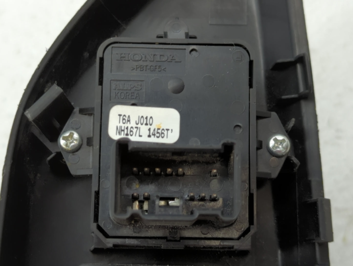 2017-2021 Honda Clarity Master Power Window Switch Replacement Driver Side Left P/N:NH167L 1456T T6A J010 Fits OEM Used Auto
