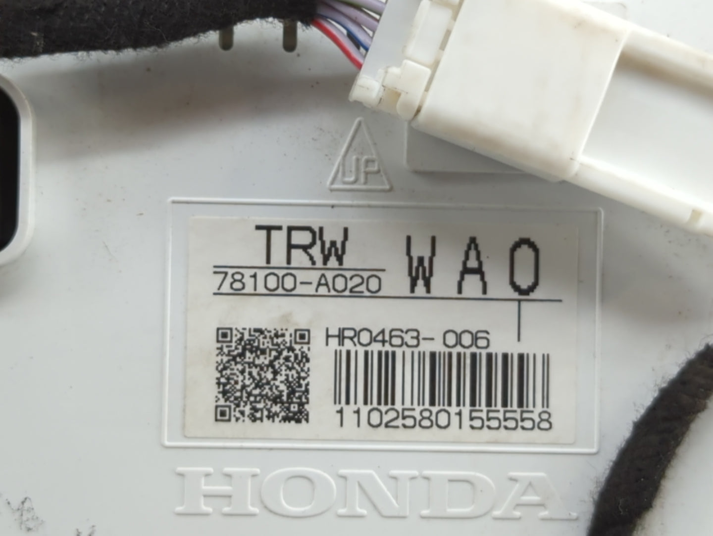 2017 Honda Clarity Instrument Cluster Speedometer Gauges P/N:78100-A020 78100-TRW-A012-WA0 Fits OEM Used Auto Parts - Oemuse