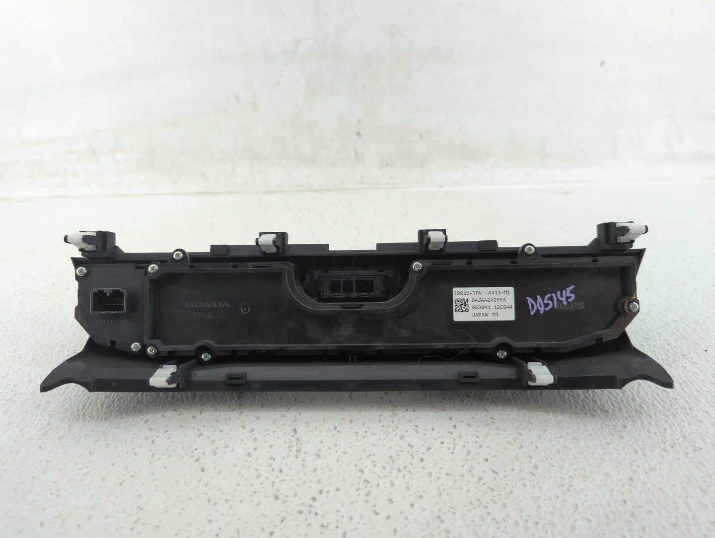 2017 Honda Clarity Climate Control Module Temperature AC/Heater Replacement P/N:79610-TRV-A411-M1 Fits OEM Used Auto Parts -