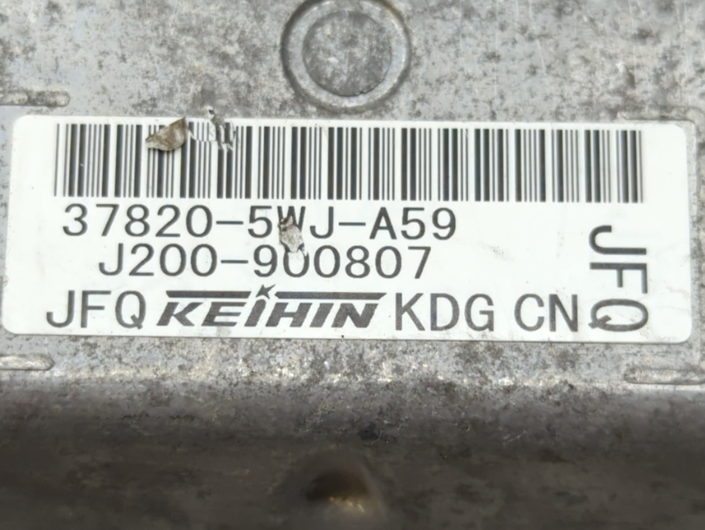 2018 Honda Clarity PCM Engine Control Computer ECU ECM PCU OEM P/N:37820-5WJ-A59 37820-5WJ-A61, 37820-5WJ-A56 Fits OEM Used 