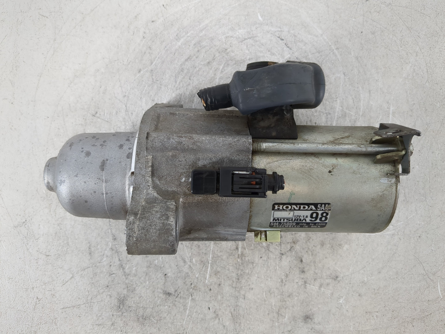 2020 Honda Cr-V Car Starter Motor Solenoid OEM P/N:SM-75009 Fits Fits 2016 2017 OEM Used Auto Parts - Oemusedautoparts1.com