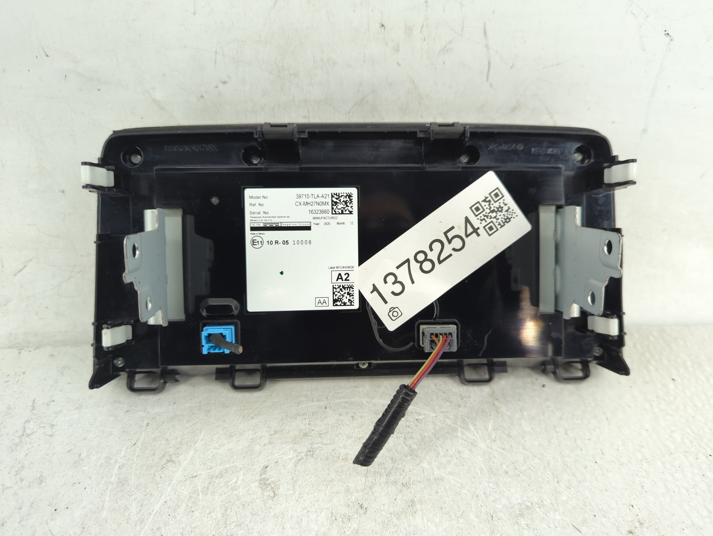 2017-2022 Honda Cr-V Radio AM FM Cd Player Receiver Replacement P/N:39710-TLA-A21 Fits Fits 2017 2018 2019 2020 2021 2022 OE