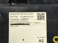 2018 Honda Cr-V Radio AM FM Cd Player Receiver Replacement P/N:39710-TLA-A21 Fits OEM Used Auto Parts - Oemusedautoparts1.co